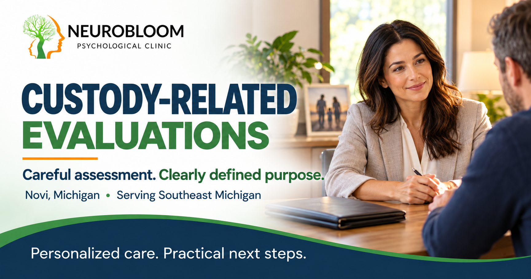 Neurobloom Custody-Related Evaluations in Novi, Michigan