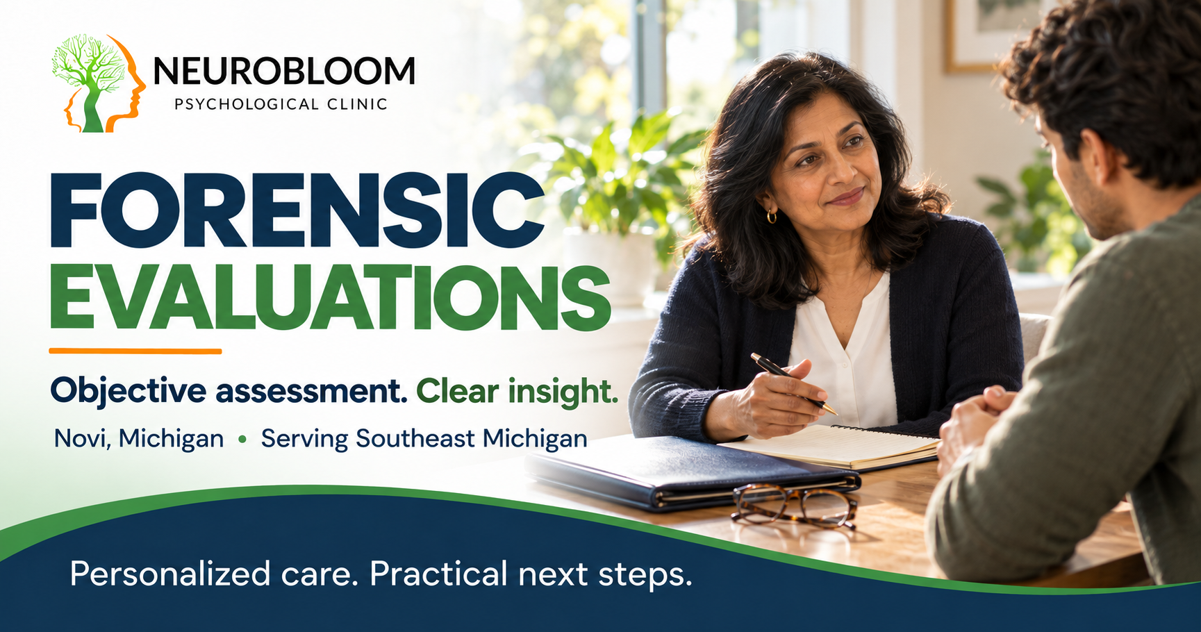 Neurobloom Forensic Evaluations in Novi, Michigan